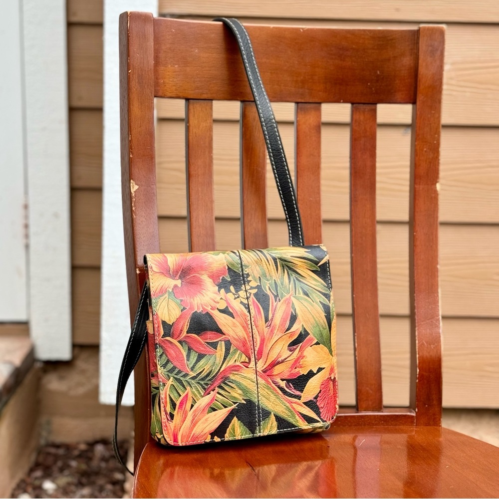Patricia Nash Granada Floral Crossbody Bag